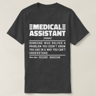 Medicinsk assistent Noun Medicine Student Student T Shirt