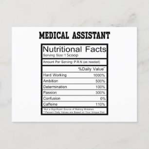 Medicinsk assistent vykort
