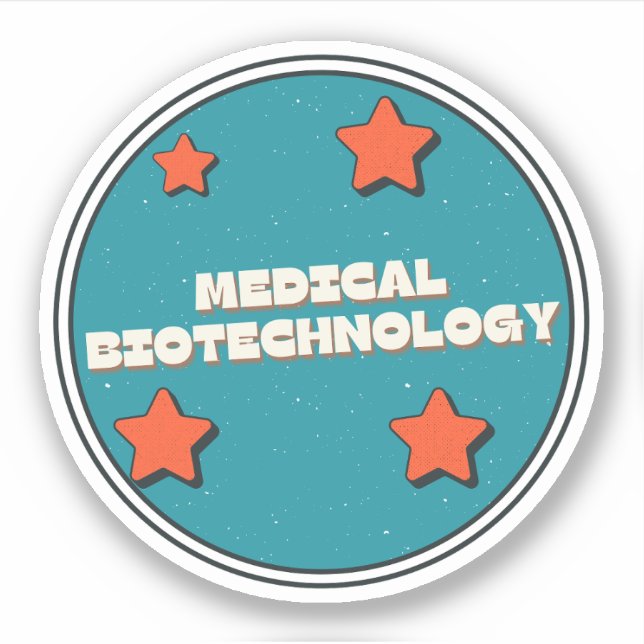 Medicinsk bioteknik klistermärken (Framsida)