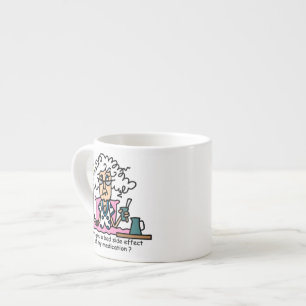 Medicinsk biverkning Humor Espressomugg