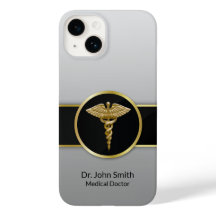 Medicinsk Caduceus Guld Professionell