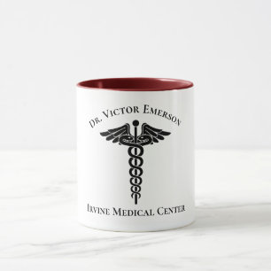 Medicinsk Caduceus Symbol Personlig mugg