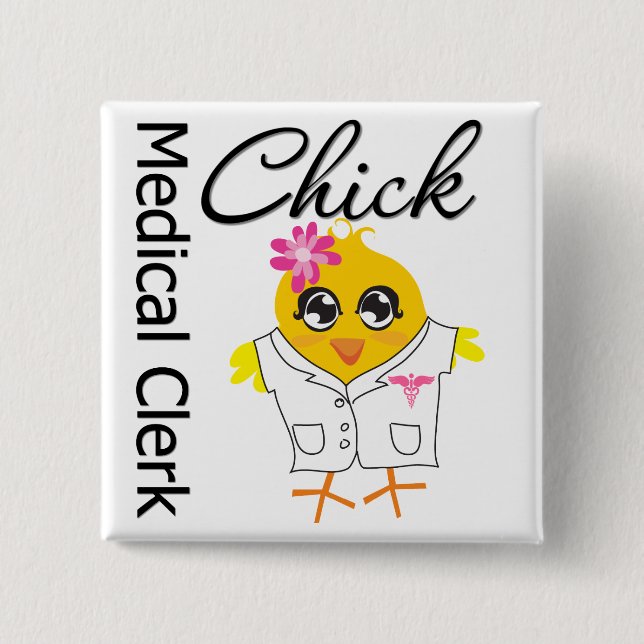 Medicinsk Chick Knapp (Framsida)