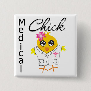 Medicinsk chickockupation knapp