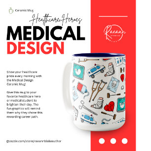 Medicinsk design, keramisk Mugg