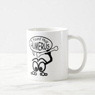Medicinsk Doktor Humerus Bone Funny Mug Kaffemugg