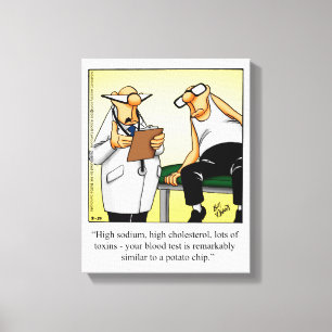 Medicinsk/Doktor Humor Wrapped Canvas Gift