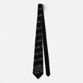 Medicinsk Doktor kardiolog Cardiogram Namn Black Slips