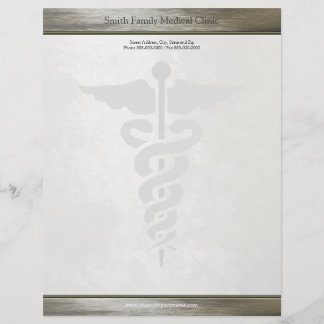 Medicinsk Doktor Letterhead Brevhuvud