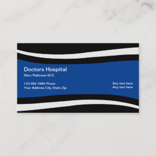 Medicinsk Doktor modern Visitkort