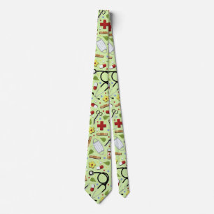 Medicinsk Doktor Novelty Neck Tie Slips