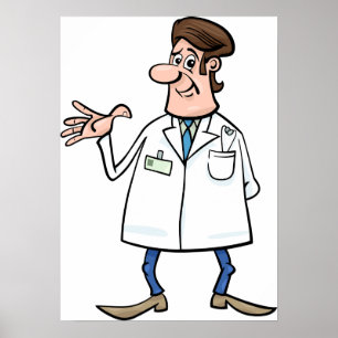Medicinsk doktor poster