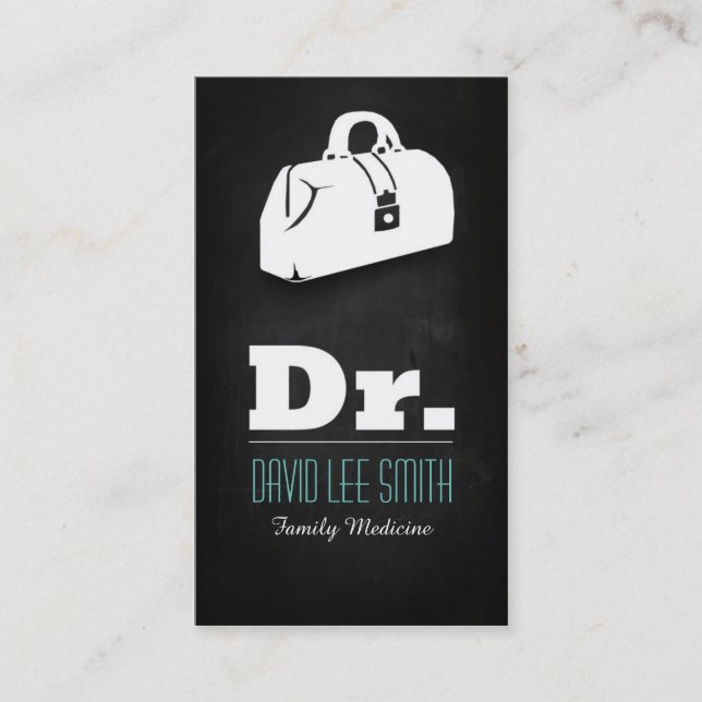 Medicinsk doktor/sjukvård visitkort (Framsida)