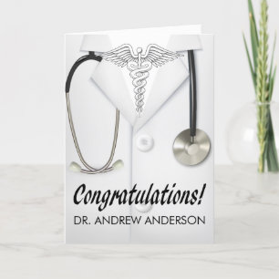 Medicinsk Doktors Grattis Kort