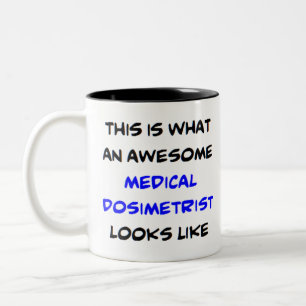 medicinsk dosimetrist, fantastisk Två-Tonad mugg