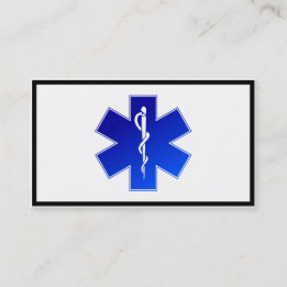 Medicinsk EMS-symbol Visitkort