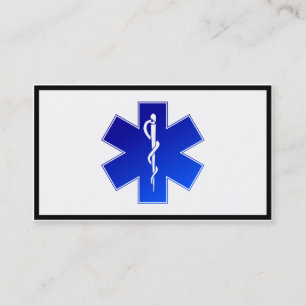 Medicinsk EMS-symbol Visitkort