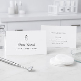 Medicinsk estetiker Minimalistisk Elegans Visitkort