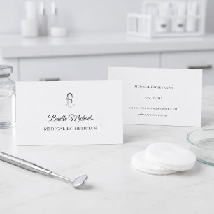 Medicinsk estetiker Minimalistisk Elegans Visitkort