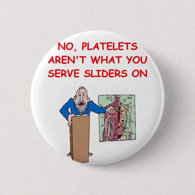 medicinsk fakultetskämt knapp (Framsida)