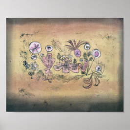 Medicinsk Flora: Paul Klee 1924 Poster