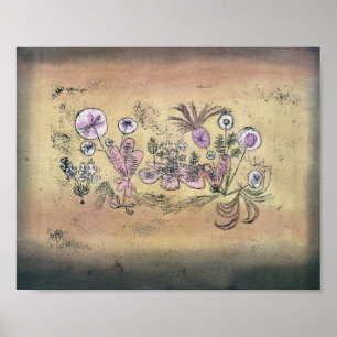 Medicinsk Flora: Paul Klee 1924 Poster