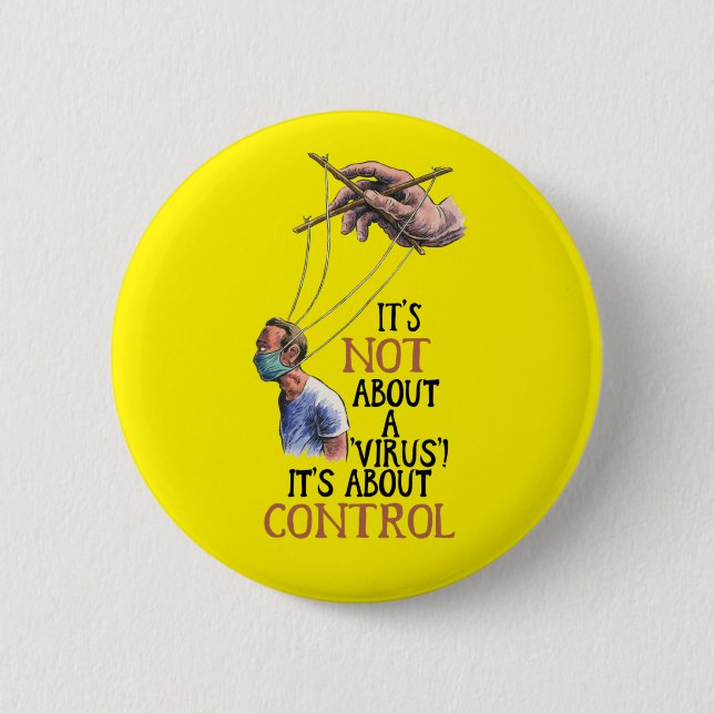 Medicinsk frihet: inga vaccinmandat knapp (Framsida)