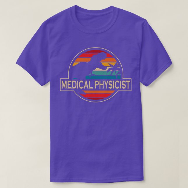 Medicinsk fysiker Dinosaur T Shirt (Design framsida)