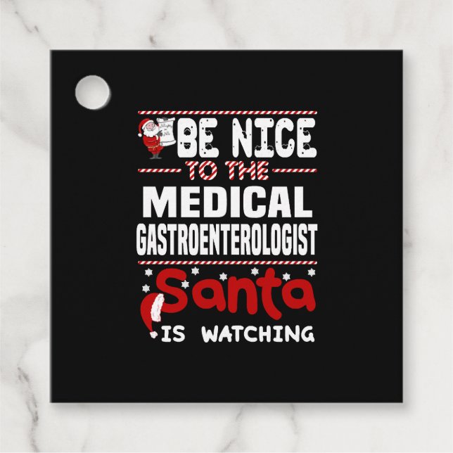 Medicinsk gastroenterolog gåvor etiketter (Framsida)