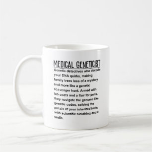 Medicinsk genetikist kaffemugg