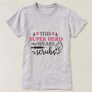 Medicinsk grafik som ger vård t shirt