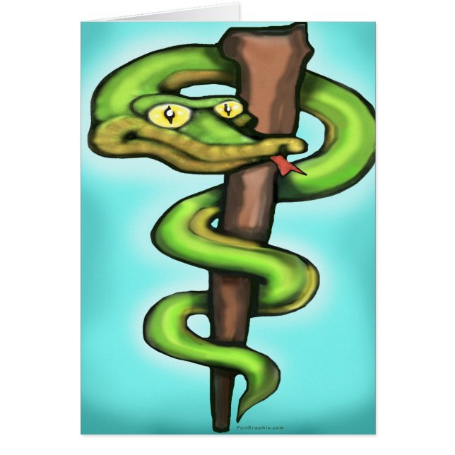 Medicinsk Hälsningskort (Framsidan)