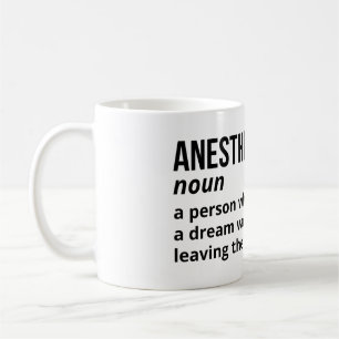 Medicinsk Humor - Anestesiolog Definition Mugg