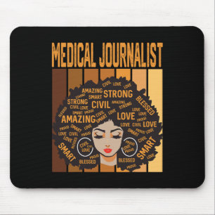 Medicinsk journalist Kraftfull svart historiemånad Musmatta