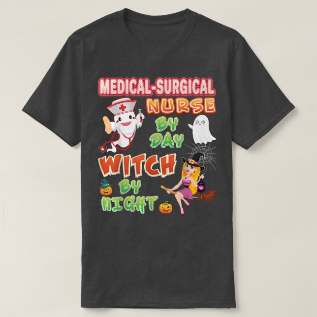 Medicinsk kirurgisk sjuksköterska efter daglig drä t shirt (Design framsida)