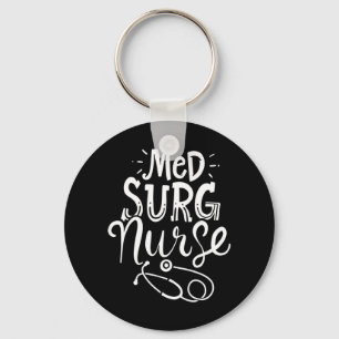 Medicinsk kirurgisk sjuksköterska med Surg Nursem Nyckelring