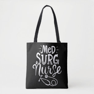 Medicinsk kirurgisk sjuksköterska med Surg Nurseme Tygkasse