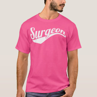 Medicinsk kirurgiskt ingrepp Doktor Typogr T Shirt