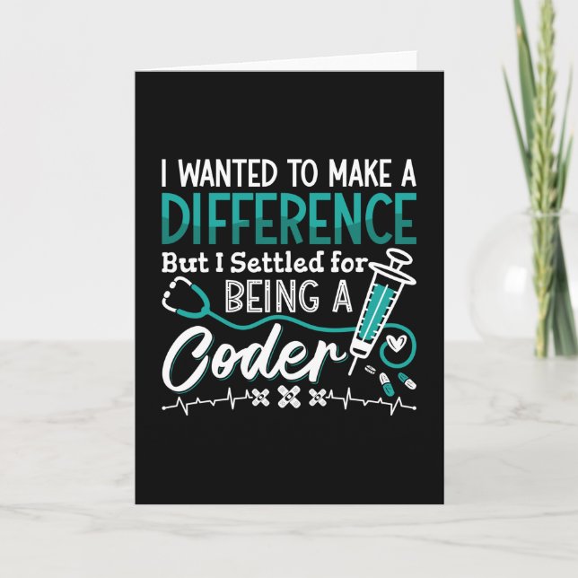 Medicinsk kod som är kodprogram för kodning av dok kort (Framsida)