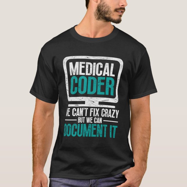 Medicinsk kod vi inte kan laga, men vi kan dosera t shirt (Framsida)