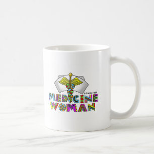 Medicinsk kvinna kaffemugg