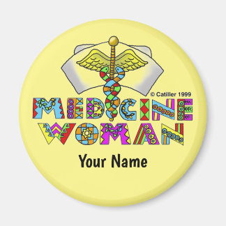 Medicinsk kvinna magnet