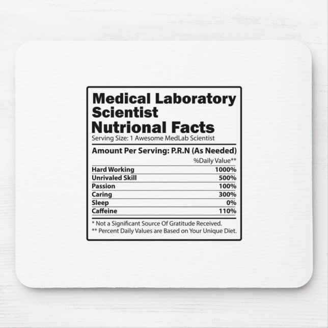 Medicinsk lab-forskare | Laboratoriekemi Gift Musmatta (Framsidan)