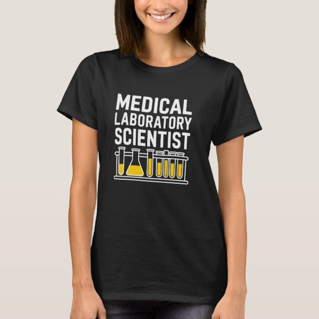 Medicinsk laboratorieforskning, lab Technician Lab T Shirt (Framsida)