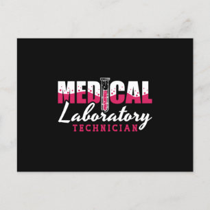 Medicinsk laboratorietekniker Chemist Lab Tech Vykort