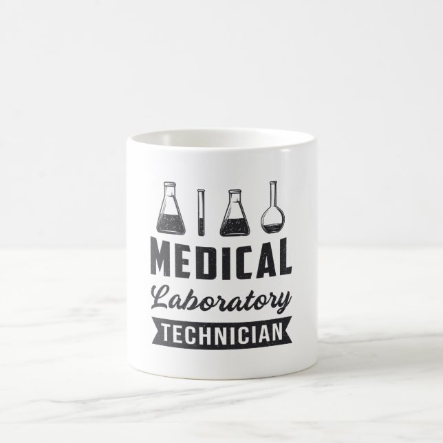 Medicinsk laboratorietekniker Lubb Tech Gift Kaffemugg (Center)