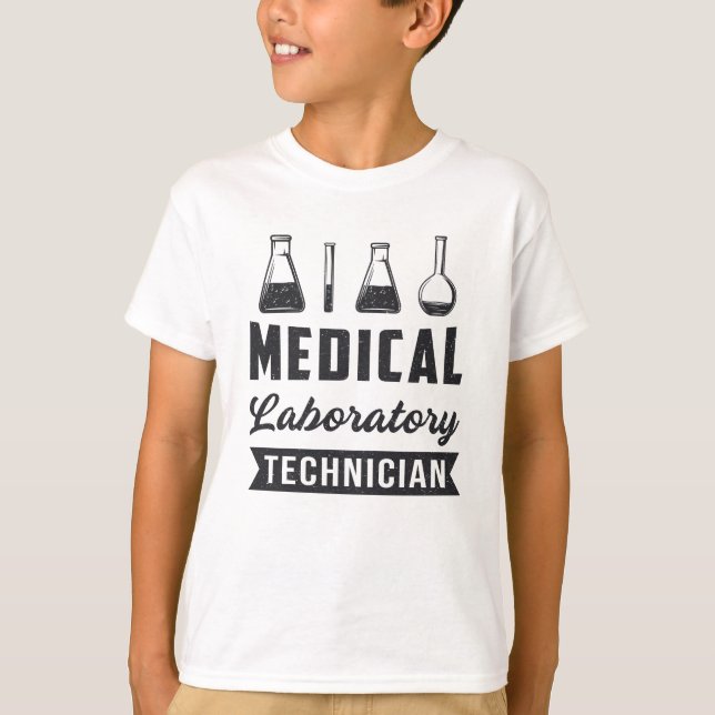 Medicinsk laboratorietekniker Lubb Tech Gift T Shirt (Framsida)
