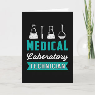 Medicinsk laboratorietekniker Science Lab Tech Kort