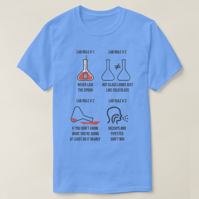 Medicinsk laboratorietekniker Scientist la T Shirt (Design framsida)