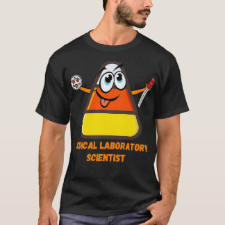 MEDICINSK LABORATORIEVETENSKAP HALLOWEEN CANDY COR T SHIRT
